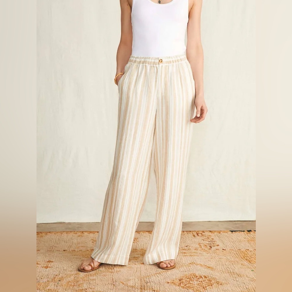 Faherty Monterey Linen Pants